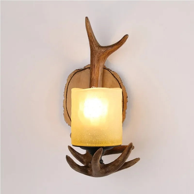 Aster Resin Antler Wall Light | Celestre