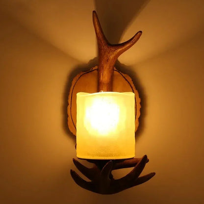 Aster Resin Antler Wall Light 1 Head | Celestre