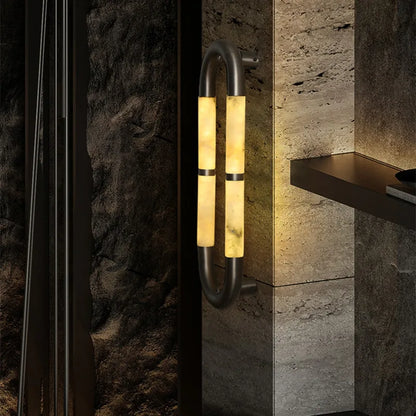 Nola Marble Capsule Wall Light | Celestre
