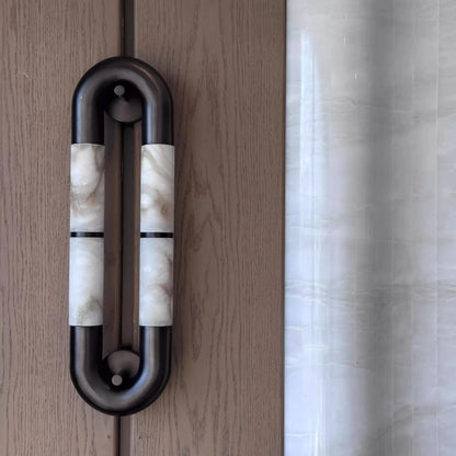 Nola Marble Capsule Wall Light | Celestre