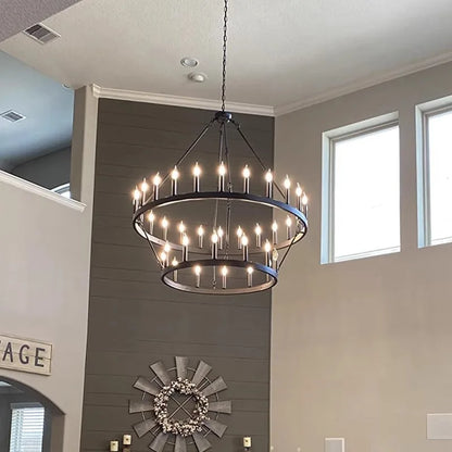 Vensa American Retro Metallic Chandelier | Celestre