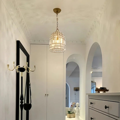 Gori Crystal Birdcage Pendant Light | Celestre