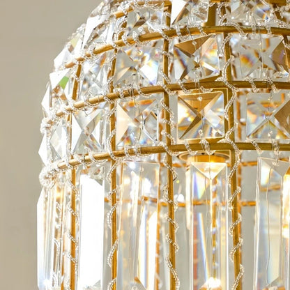 Gori Crystal Birdcage Pendant Light | Celestre