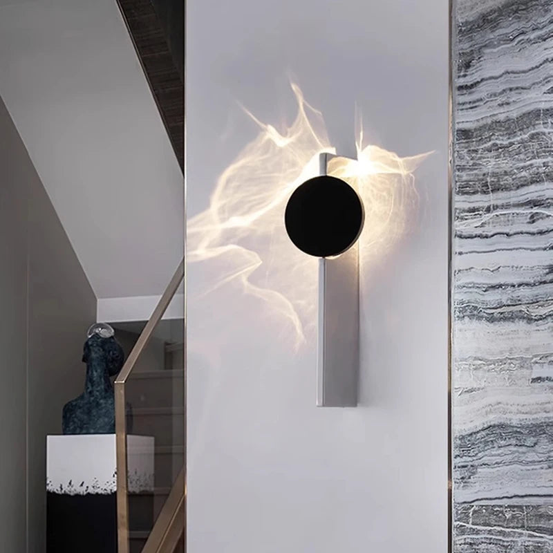 Creno Ripple Backlit Wall Light 1 Head | Celestre