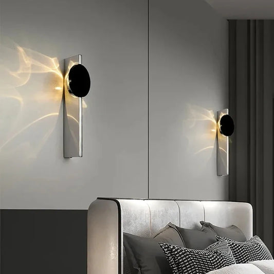 Creno Ripple Backlit Wall Light | Celestre