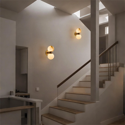 Lysa Alabaster Hourglass Wall Light | Celestre