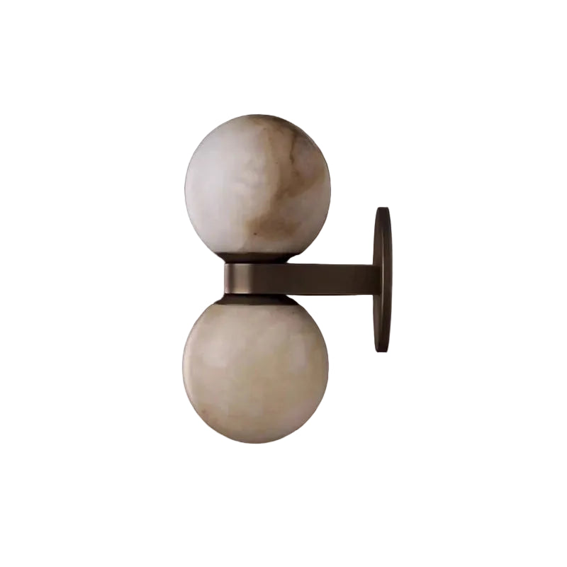 Lysa Alabaster Hourglass Wall Light | Celestre