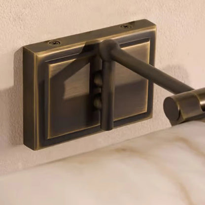 Lusi Alabaster Cylindrical Adjustable Wall Light | Celestre