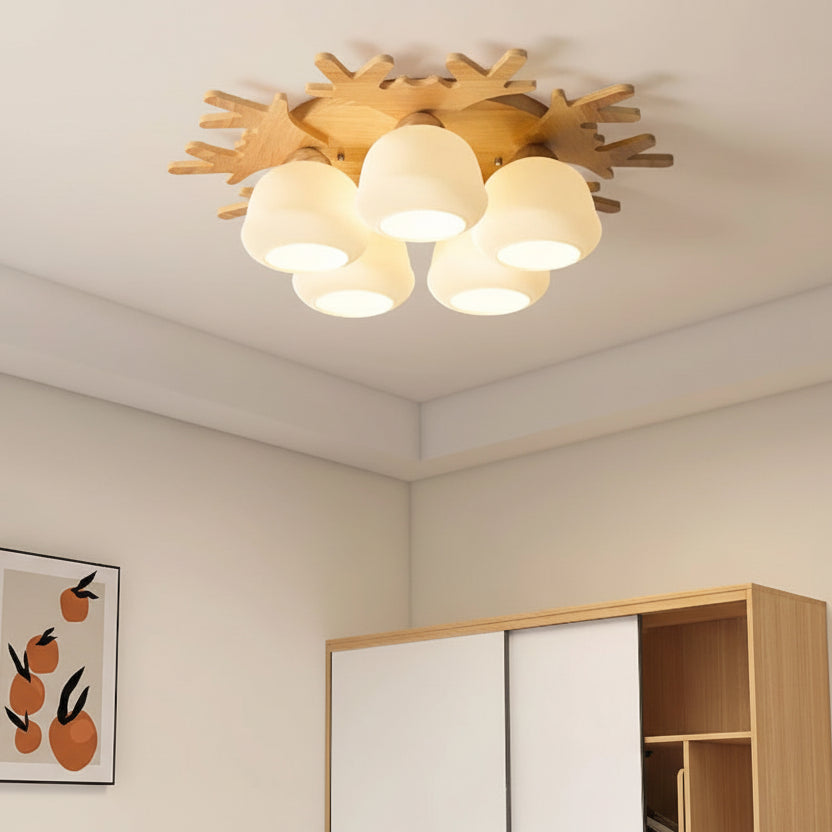 Asto Sunburst Sputnik Ceiling Light 5 Lights | Celestre