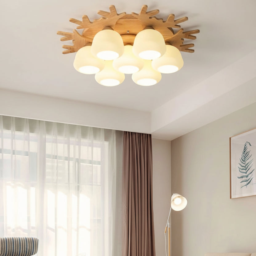 Asto Sunburst Sputnik Ceiling Light 7 Lights | Celestre
