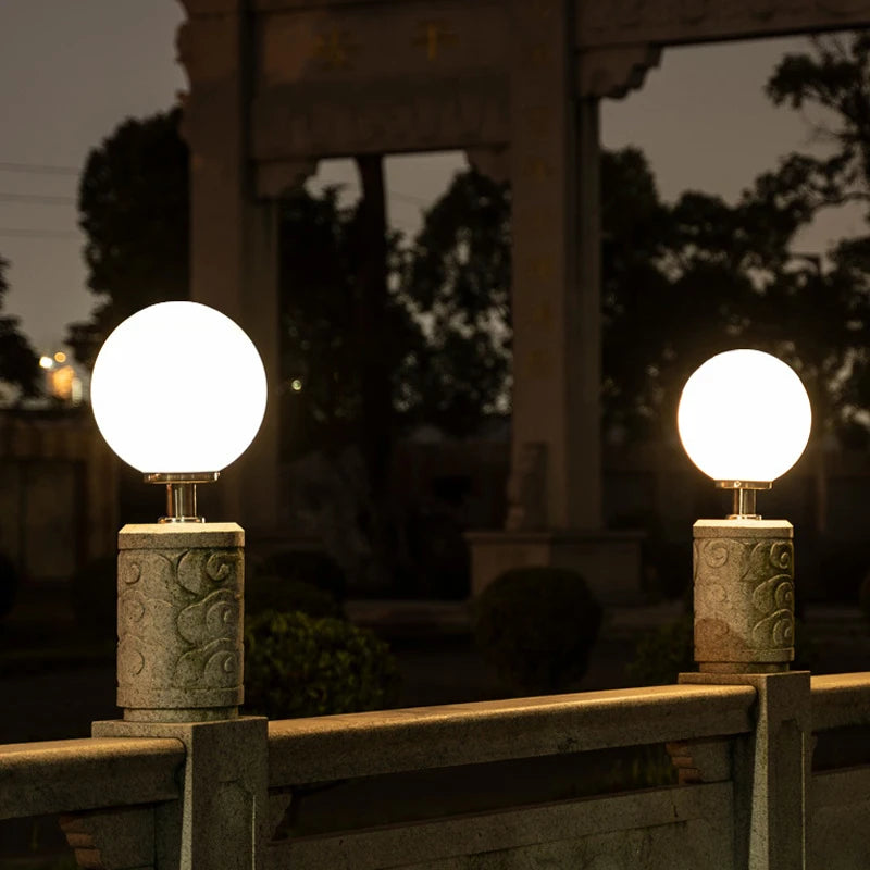 Gera Globe Pillar Light | Celestre