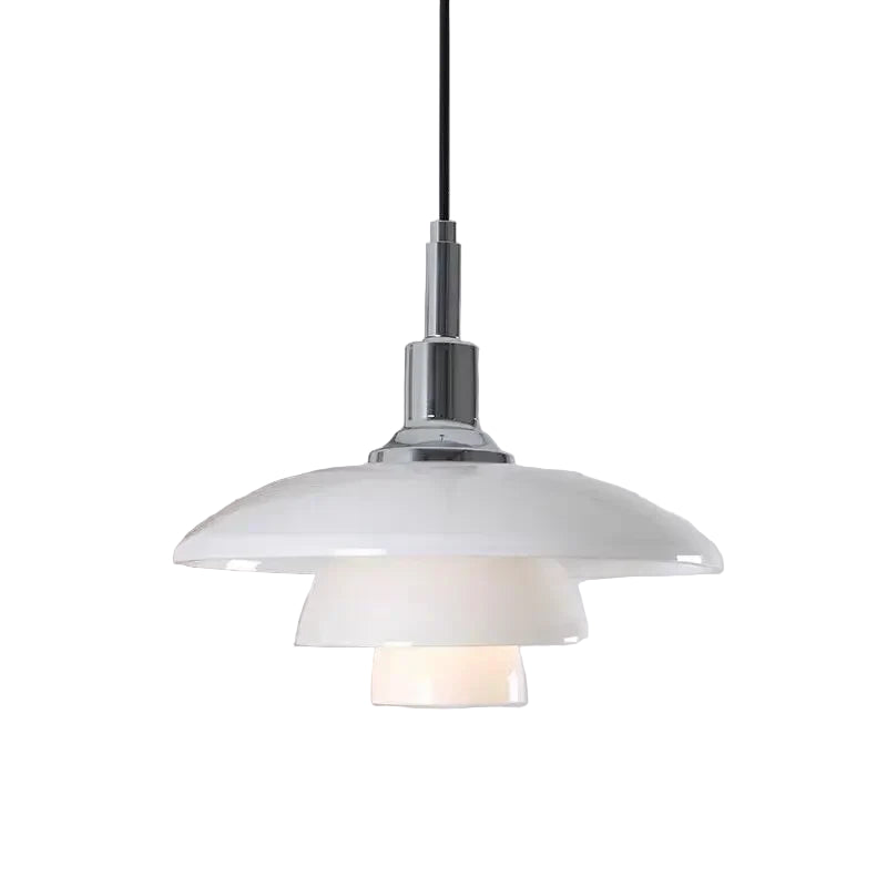 Kelar Nordic Layered Glass Pendant Light | Celestre