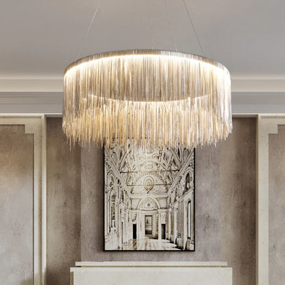 Firen Nordic Tassel Round Art Chandelier 80 cm | Celestre