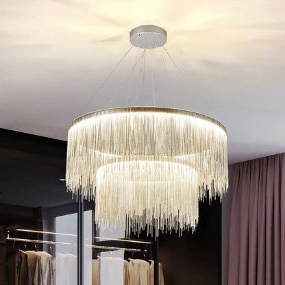 Firen Nordic Tassel Round Art Chandelier | Celestre