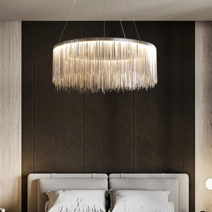 Firen Nordic Tassel Round Art Chandelier 50 cm | Celestre