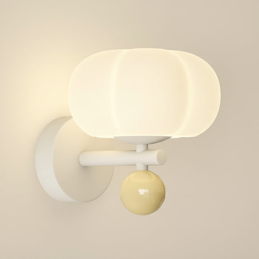Kexa Pumpkin Wall Light Beige | Celestre