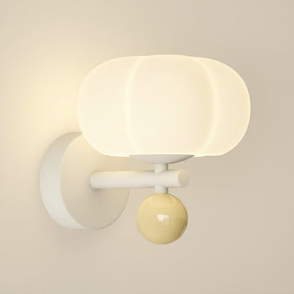 Kexa Pumpkin Wall Light Beige | Celestre