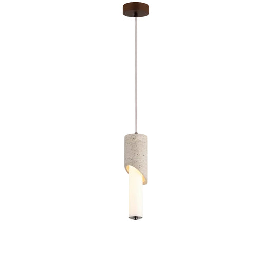 Bixo Travertine Capped Pendant Light | Celestre