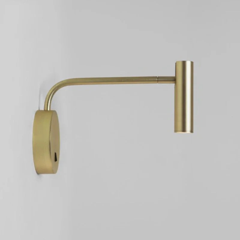 Lezo Swing Arm Tubular Wall Light | Celestre