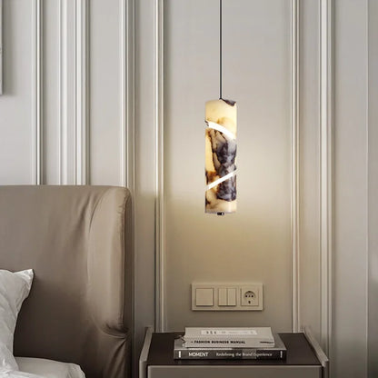 Brig Segmented Marble Pendant Light | Celestre