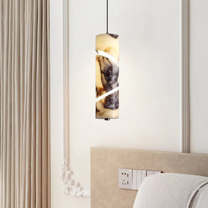 Brig Segmented Marble Pendant Light | Celestre