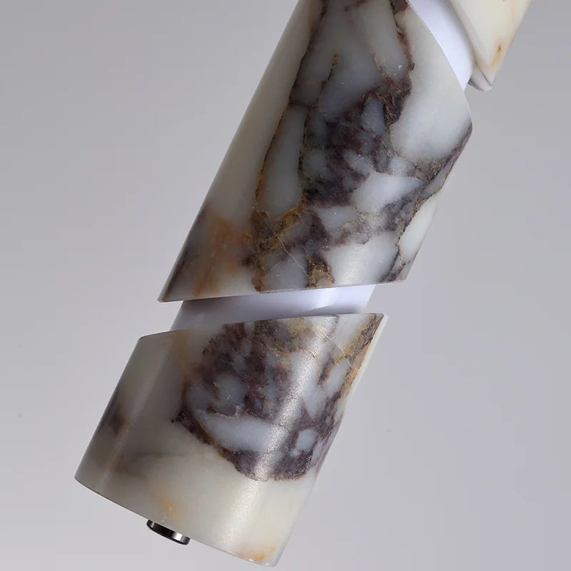 Brig Segmented Marble Pendant Light | Celestre
