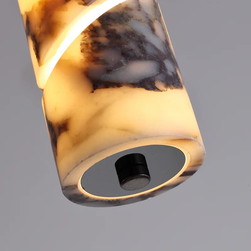 Brig Segmented Marble Pendant Light | Celestre