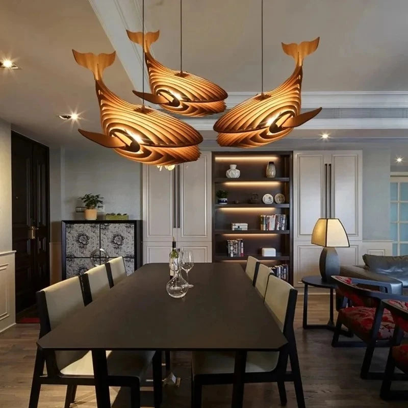 Caxi Whale Shaped Pendant Light | Celestre