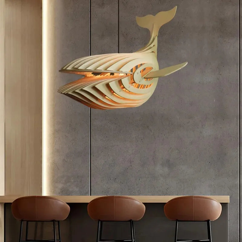 Caxi Whale Shaped Pendant Light | Celestre