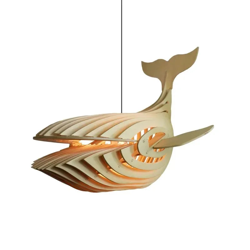 Caxi Whale Shaped Pendant Light L 80 cm | Celestre