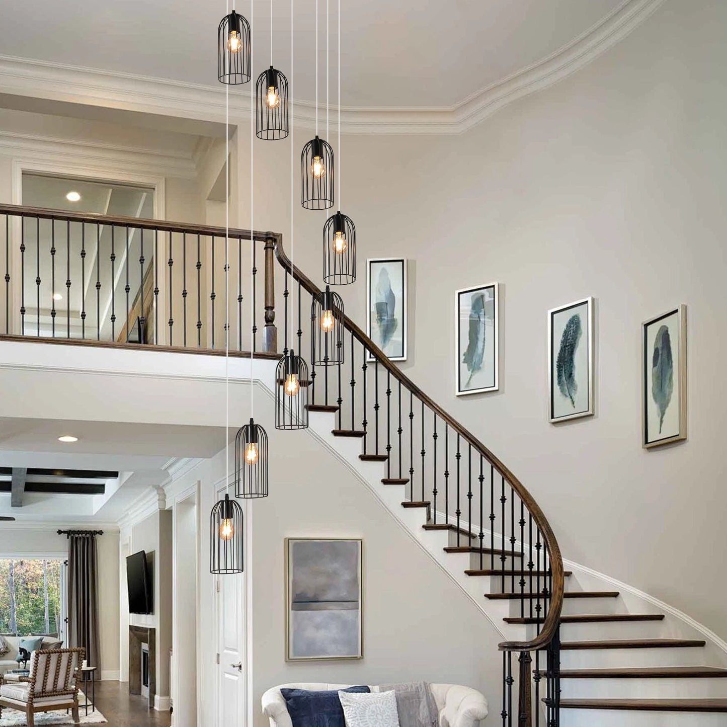 Dovi Multi Light Cage Chandelier | Celestre