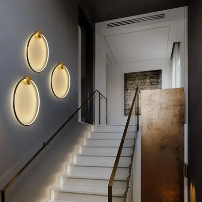 Hale Nordic Ring LED Wall Light | Celestre