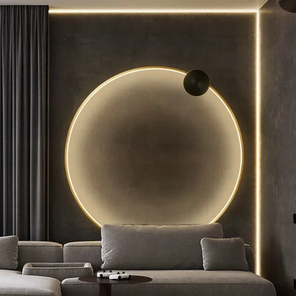 Hale Nordic Ring LED Wall Light | Celestre