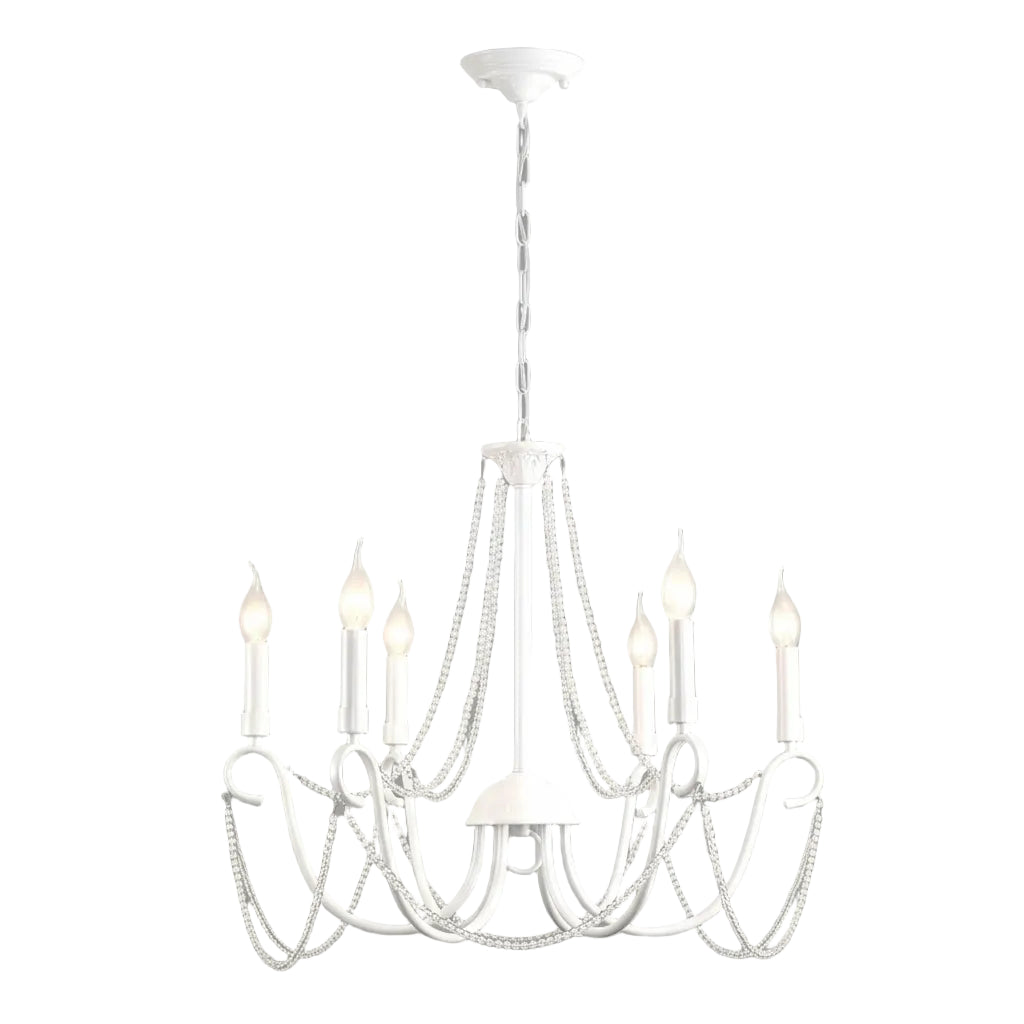 Qezo Candelabra Crystal Beads Chandelier | Celestre