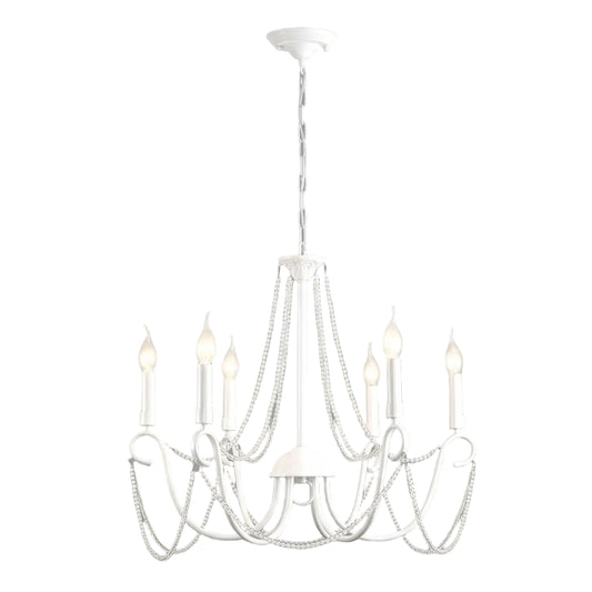 Qezo Candelabra Crystal Beads Chandelier | Celestre