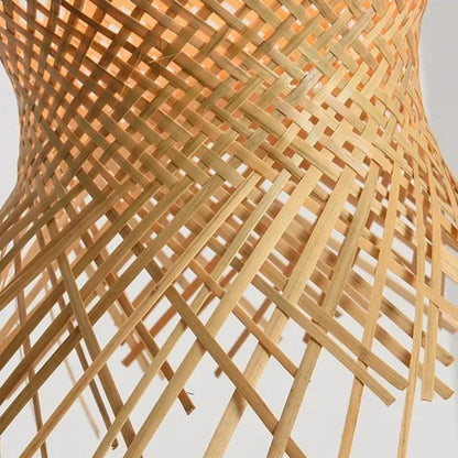 Bisa Fish Trap Weave Pendant Light | Celestre