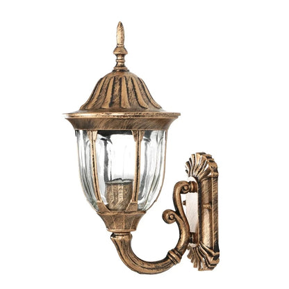Aive Scrolled Arm Lantern Outdoor Wall Light | Celestre