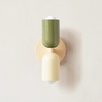 Elrae Macaron Wall Light Green White | Celestre