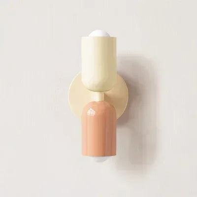 Elrae Macaron Wall Light Pink White | Celestre