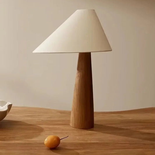 Enva Wabi Sabi Retro Wooden Table Lamp | Celestre