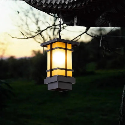 Sini Column Lantern Outdoor Pendant Light | Celestre
