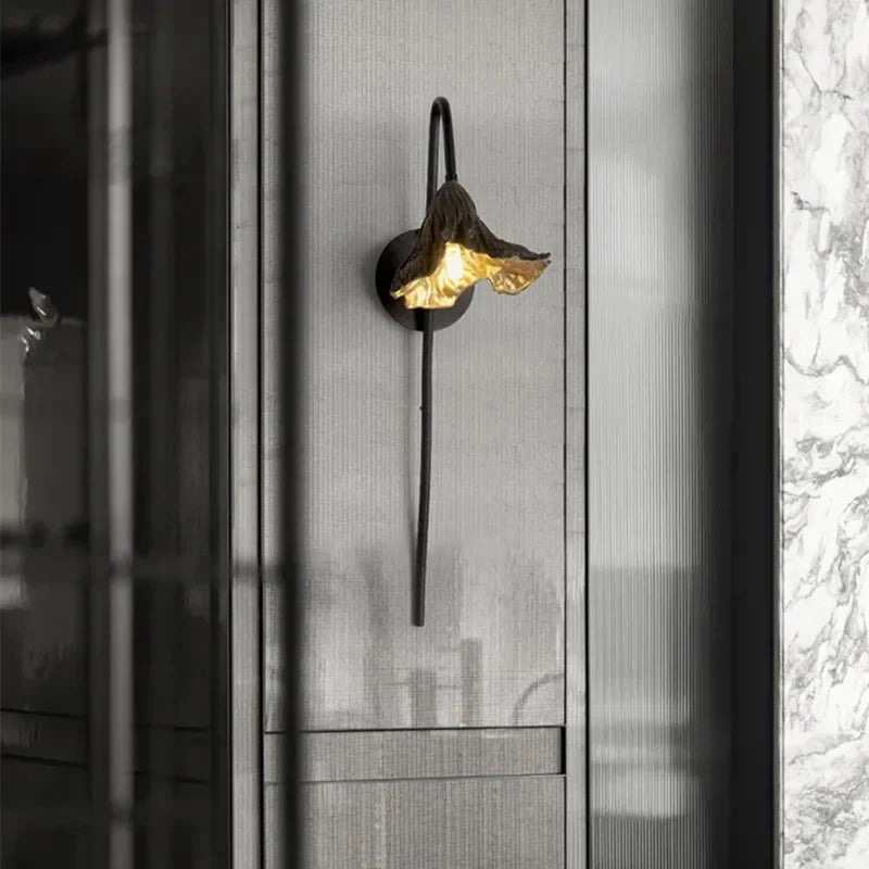 Sevi Lotus Leaf Wall Light | Celestre