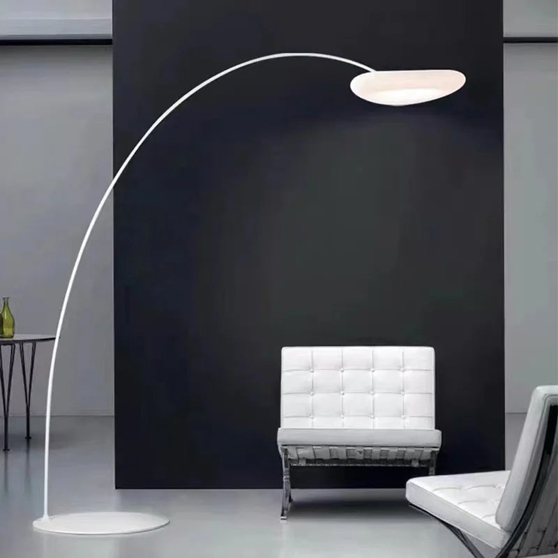 Eryx Cloud Arched Floor Lamp White | Celestre