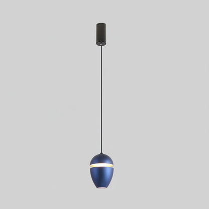 Lexi Egg Split Pendant Light Blue | Celestre