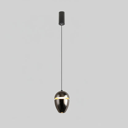 Lexi Egg Split Pendant Light Pearl Black | Celestre