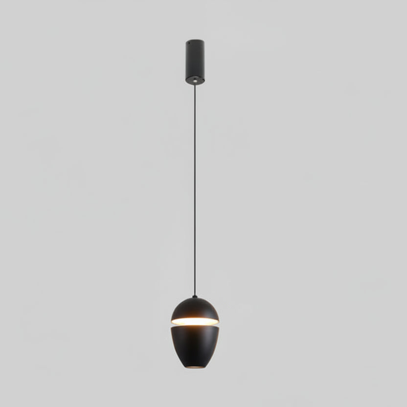 Lexi Egg Split Pendant Light Black | Celestre