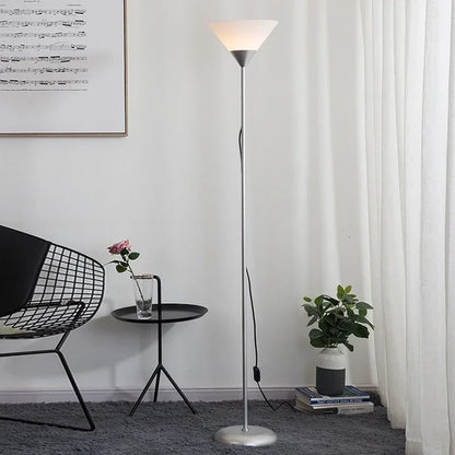 Lova Torchiere Floor Lamp Silver | Celestre