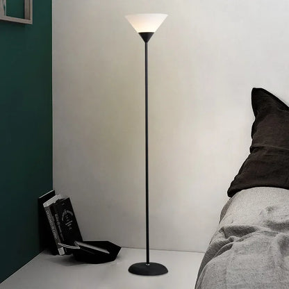 Lova Torchiere Floor Lamp Black | Celestre