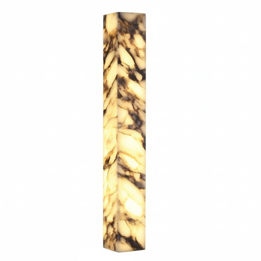Arli Marble Long Cuboid Wall Light | Celestre