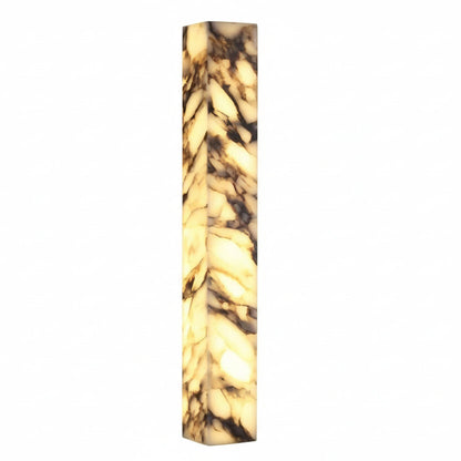 Arli Marble Long Cuboid Wall Light | Celestre
